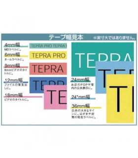 Tepra SS6K (Chữ đen nền trắng, khổ 6mm) | ⓿❽❻❽❺⓿❺⓿❺❺ | Nhãn in, tem in, giấy in, băng nhãn, tape in | khuetu.vn