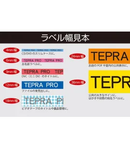 Tepra ST6K (Chữ đen nền trong, khổ 6mm) | ⓿❽❻❽❺⓿❺⓿❺❺ | Nhãn in, tem in, giấy in, băng nhãn, tape in | khuetu.vn