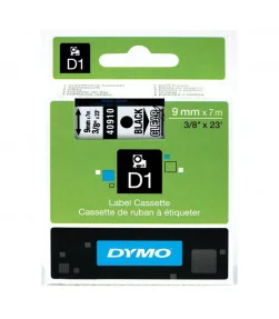 Dymo D1 S0720670 40910 9mm x 7m, Black on Clear | ⓿❽❻❽❺⓿❺⓿❺❺ | Nhãn in, tem in, giấy in, băng nhãn, tape in | khuetu.vn