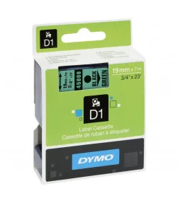 Dymo D1 S0720890 45809 19mm x 7m, Black on Green | ⓿❽❻❽❺⓿❺⓿❺❺ | Nhãn in, tem in, giấy in, băng nhãn, tape in | khuetu.vn