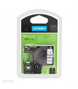 Dymo D1 S0718050 16958 Flexible Nylon 19mm x 3.5m, Black on White | ⓿❽❻❽❺⓿❺⓿❺❺ | Nhãn in, tem in, giấy in, băng nhãn, tape in...