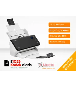 Máy scan Kodak E1025 (25ppm, 3000ppd, A4, USB) | Phân phối Kodak Scanner | ⓿❽❻❽❺⓿❺⓿❺❺ | khuetu.vn