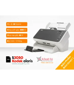 Máy scan Kodak s2050 (50ppm, 6000ppd, A4, USB) | Phân phối Kodak Scanner | ⓿❽❻❽❺⓿❺⓿❺❺ | khuetu.vn