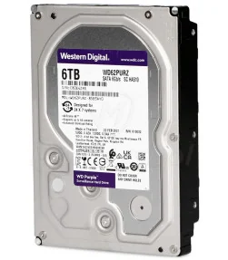 WD PURPLE 6TB 3.5 Inch SATA HDD 5640rpm 128MB Cache (WD62PURZ) | Phân phối WESTERN DIGITAL | ⓿❽❻❽❺⓿❺⓿❺❺ | khuetu.vn