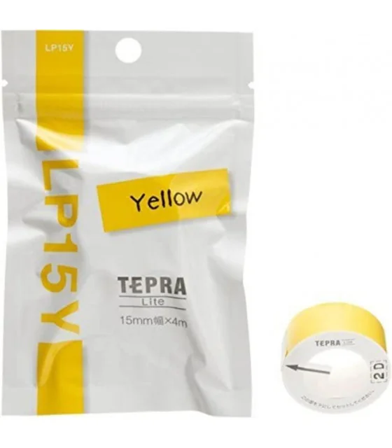 Tepra LITE LP15Y (khổ 15mm x 4m, vàng)