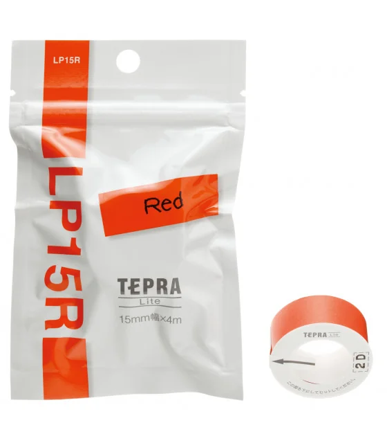 Tepra LITE LP15R (khổ 15mm x 4m, đỏ)