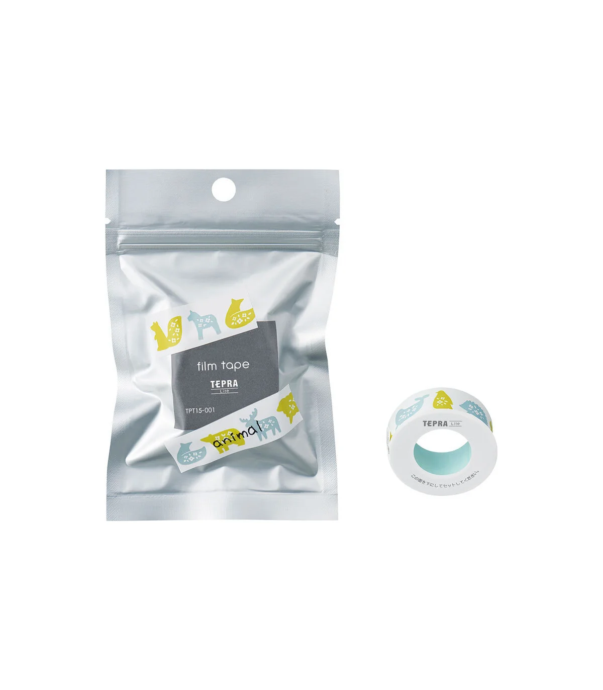 Tepra Coharu TPT15-001 (khổ 15mm x 4m, animal) | ⓿❽❻❽❺⓿❺⓿❺❺ | Nhãn in, tem in, giấy in, băng nhãn, tape in | khuetu.vn