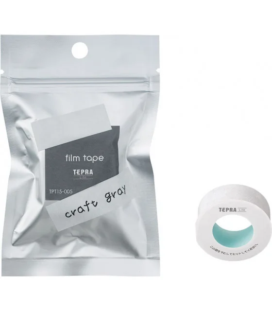 Tepra Coharu TPT15-005 (khổ 15mm x 4m, craft grey)