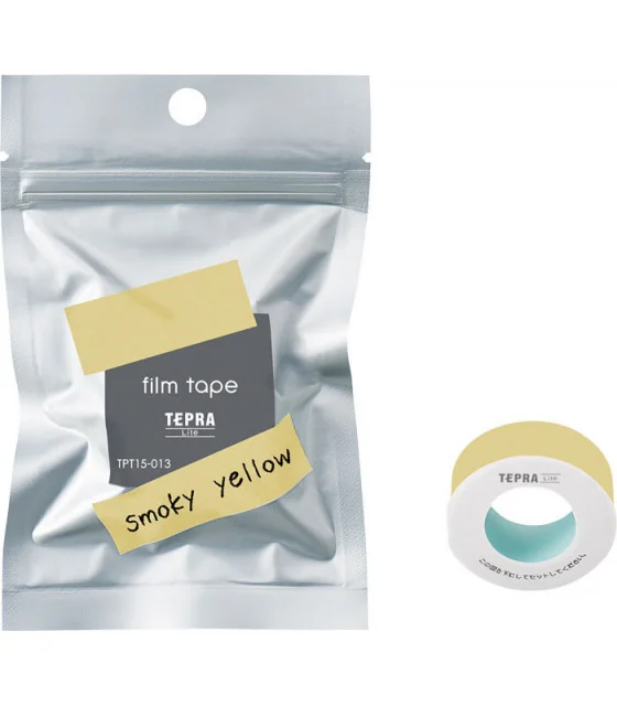 Tepra Coharu TPT15-013 (khổ 15mm x 4m, Smoky Yellow)
