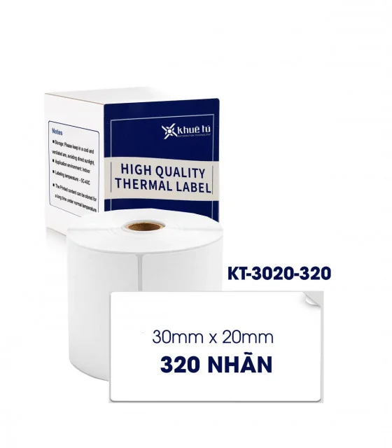 Nhãn đa năng 30 x 20mm, KT-3020-320