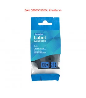 DM-A53716 D1 Tape A53716 24mm x 7m Black on Blue | ⓿❽❻❽❺⓿❺⓿❺❺ | Nhãn in, tem in, giấy in, băng nhãn, tape in | khuetu.vn