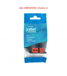 DM-A53717 D1 Tape A53717 24mm x 7m Black on Red | ⓿❽❻❽❺⓿❺⓿❺❺ | Nhãn in, tem in, giấy in, băng nhãn, tape in | khuetu.vn