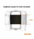 Supvan Ribbon TP-R453WTE, màu trắng, khổ 55mm x 45m, mực cho máy in ống co nhiệt Supvan TP2000M | ⓿❽❻❽❺⓿❺⓿❺❺ | Ống lồng, ống ...