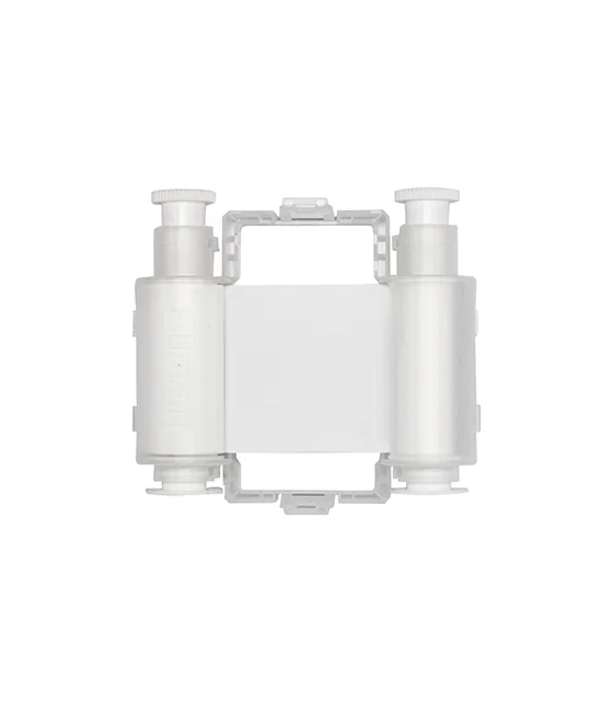 Supvan Ribbon TP-R453WTE, màu trắng, khổ 55mm x 45m, mực cho máy in ống co nhiệt Supvan TP2000M