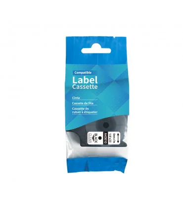 DM-A43610 D1 Tape 43610 6mm x 7m Black on Clear | ⓿❽❻❽❺⓿❺⓿❺❺ | Nhãn in, tem in, giấy in, băng nhãn, tape in | khuetu.vn