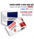 Nhãn đa năng 2 màu (đen & đỏ) 50 x 80mm, KTRM-5080-100RB | ⓿❽❻❽❺⓿❺⓿❺❺ | Nhãn in, tem in, giấy in, băng nhãn, tape in | khuetu.vn