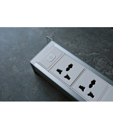 Ổ cắm điện treo dưới bàn MK102UW (Trắng - 2026) | ⓿❽❻❽❺⓿❺⓿❺❺ | khuetu.vn