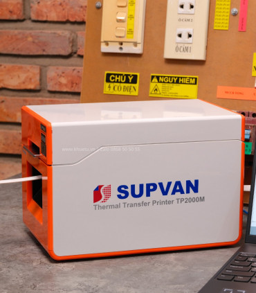 Máy in ống co nhiệt SUPVAN TP2000M | khuetu.vn