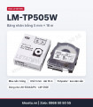 Băng nhãn MAX LM-TP505W trắng 5mm × 16m