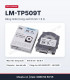 Băng nhãn MAX LM-TP509T trong suốt 9mm × 8m cho máy in ống lồng