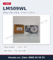 Băng nhãn trắng L-MARK LM509WL 9mm × 20m (nhãn dán đánh dấu)