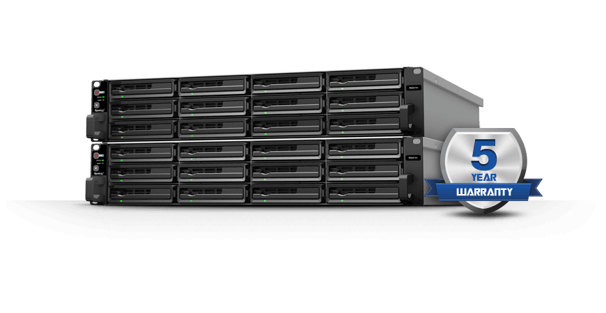 Synology công bố chế độ bảo hành 05 năm đối với các dòng NAS XS/XS+