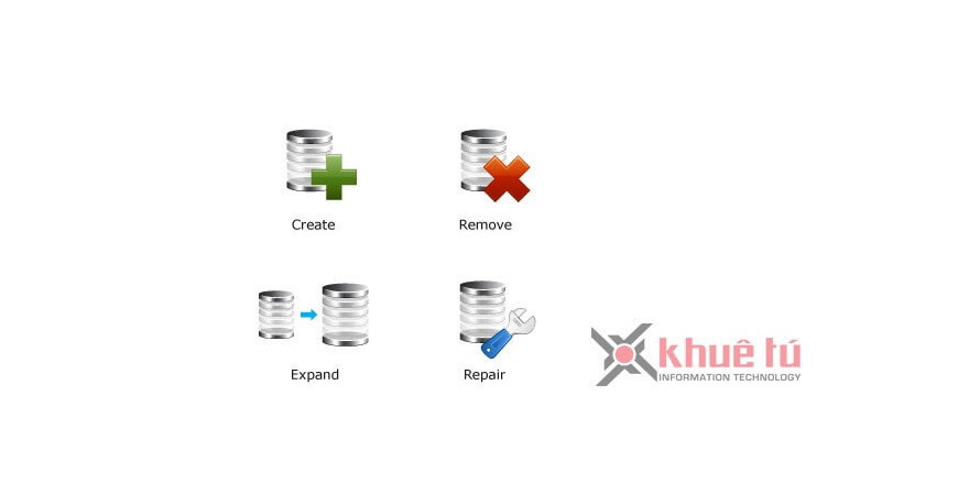 Hướng dẫn tạo và quản lý Volume RAID trên NAS Synology