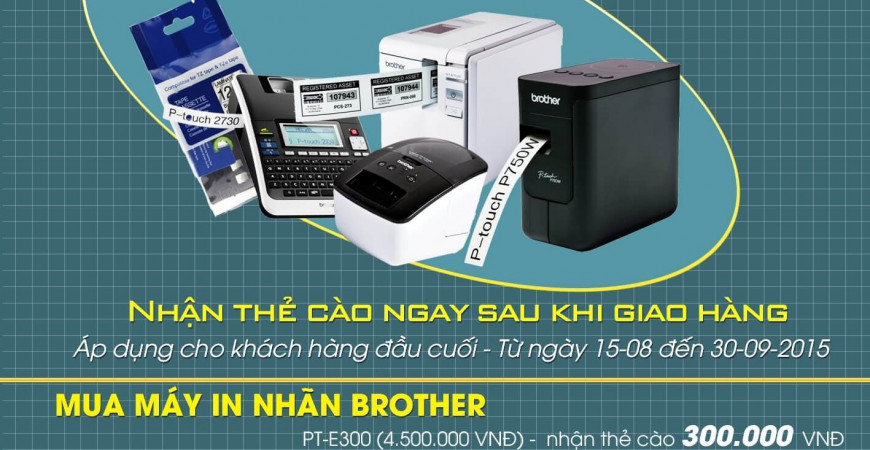 Mua máy in nhãn nhận ngay thẻ cào điện thoại