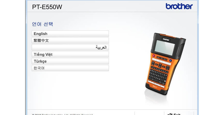 HƯỚNG DẪN CÀI ĐẶT MÁY IN NHÃN BROTEHR PT-E550W QUA WIRELESS