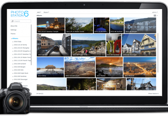 Tạo server lưu trữ, chia sẻ và điều chỉnh ảnh ngay trên thiết bị lưu trữ Synology