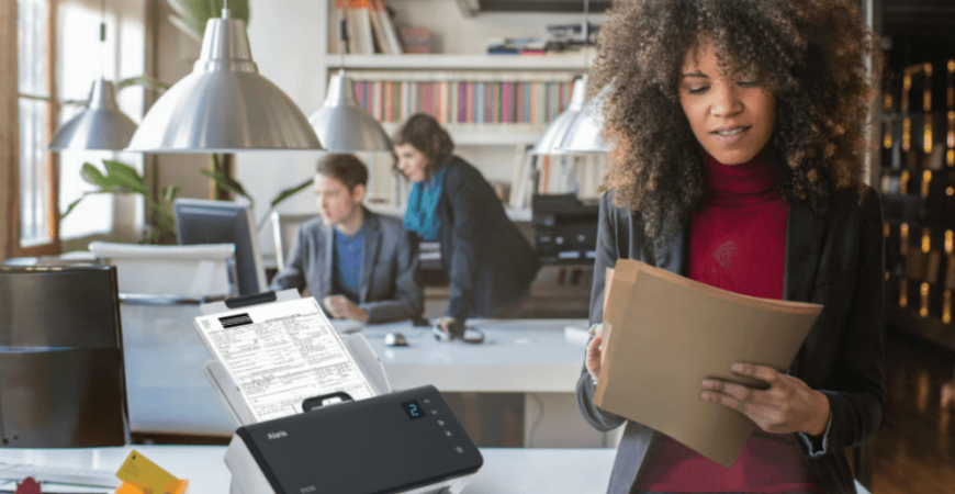 Kodak Alaris ra mắt dòng máy quét mới E1000 Series: "Quét - Gửi - Hoàn thành"