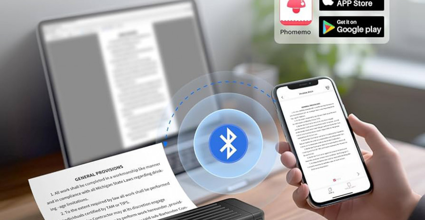 Máy in A4 cầm tay P831 - Giải pháp in tài liệu cho kỷ nguyên di động