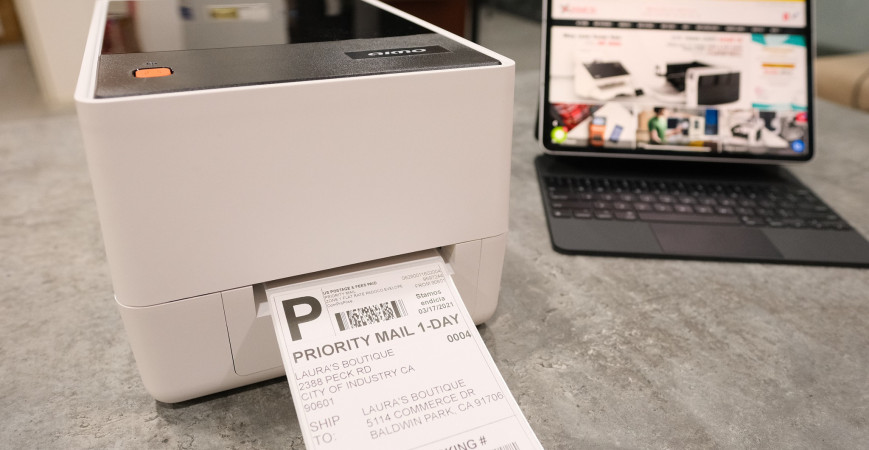 Khám Phá Sự Tinh Tế và Hiệu Quả với Máy In Tem Mã Vạch AIMO CT200