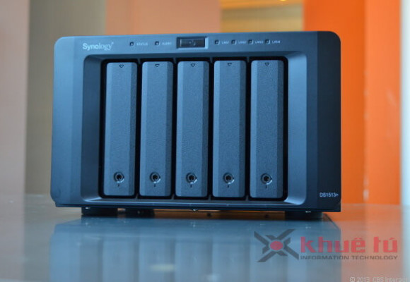 Synology DS1513+ - Giải pháp lưu trữ có khả năng mở rộng cho SMB