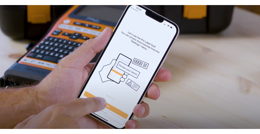 Brother PT-E560BTVP: Hướng dẫn kết nối bluetooth & in nhãn bằng điện thoại trong thi công Điện - Mạng dễ dàng