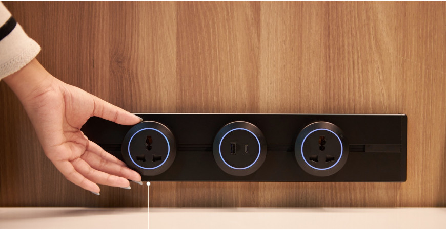 Ổ cắm thanh ray may đo – khác biệt nằm ở chi tiết